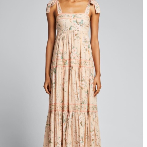 Zimmermann Dresses & Skirts - Zimmermann Moonshine shoulder tie sundress maxi dress